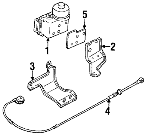 Cruise Control System for 1999 Ford Escort #0