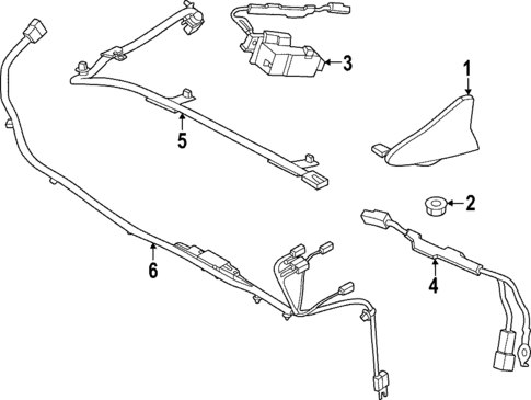Antenna & Radio for 2021 Hyundai Sonata #1