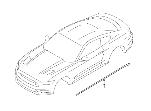 Stripe Tape for 2020 Ford Mustang #4