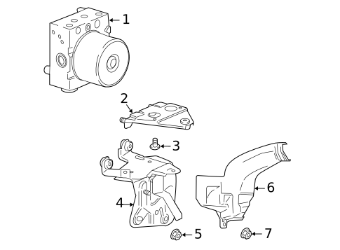 Anti-Lock Brakes for 2017 Volkswagen CC #2