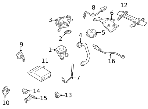 Powertrain Control for 2002 Nissan Quest #2