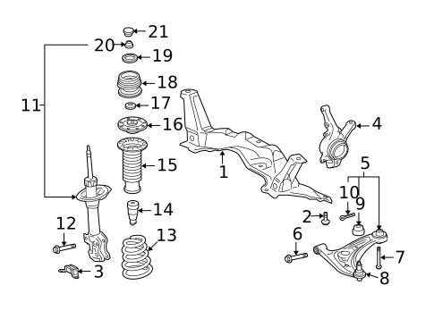 Suspension Components for 2014 Scion xD #0