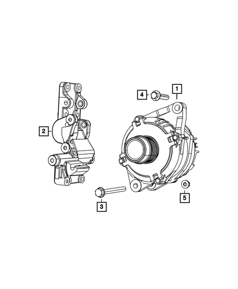 Generators / Alternators for 2012 Dodge Journey #1