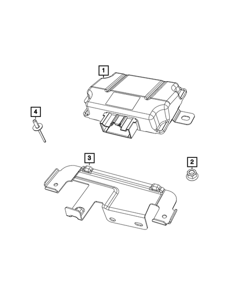 Keys, Modules and Engine Controllers for 2021 Jeep Compass #9