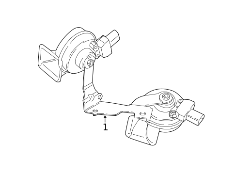 Horn for 2020 Mini Cooper Clubman #0