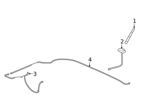 Antenna & Radio for 2014 Chevrolet Captiva Sport #0