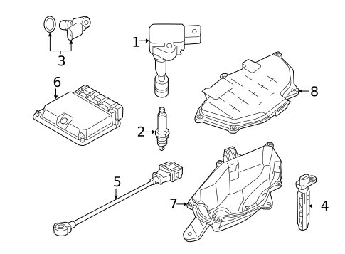 Ignition System for 2014 Audi S6 #0
