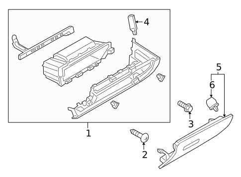 Glove Box for 2024 Mazda 3 #0
