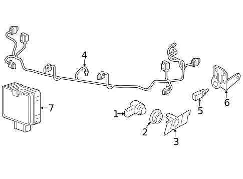 Electrical Components for 2018 Volkswagen Atlas #2