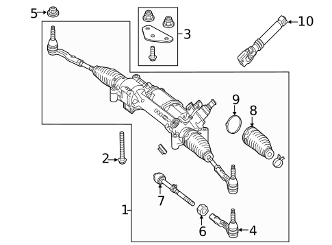 Steering Gear & Linkage for 2021 Mercedes-Benz S63 AMG #0