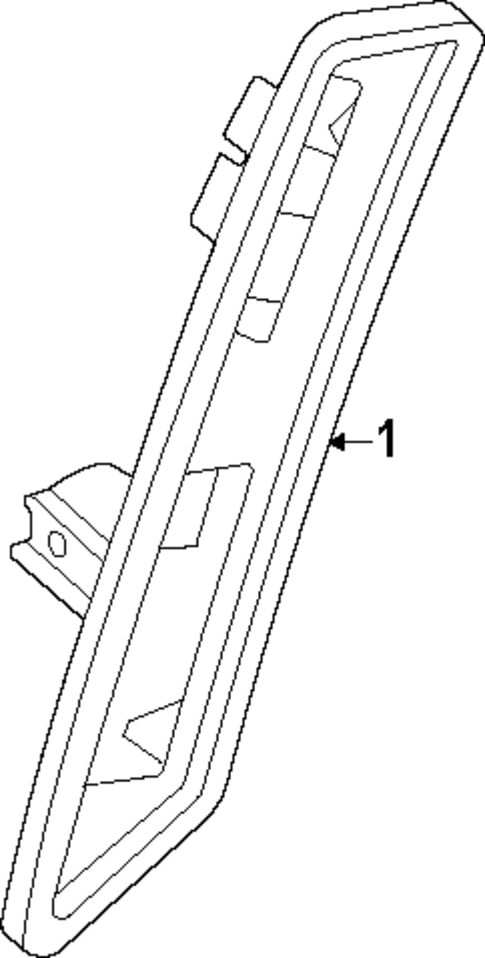 Side Marker Lamps for 2025 Ford Mustang #1