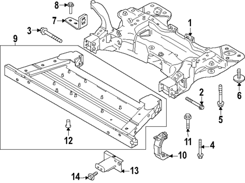 Suspension Mounting for 2025 Volvo EC40 #2