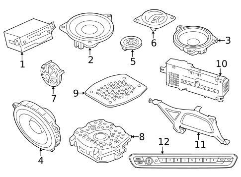 Antenna & Radio for 2024 BMW 840i xDrive Gran Coupe #4