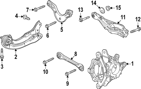 Rear Suspension for 2025 Acura Integra #1
