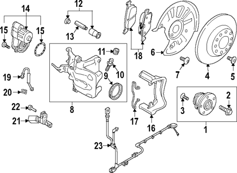 Anti-Lock Brakes for 2023 Volkswagen Taos #1