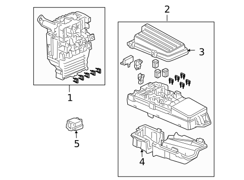 Electrical Components for 2005 Honda Accord #3