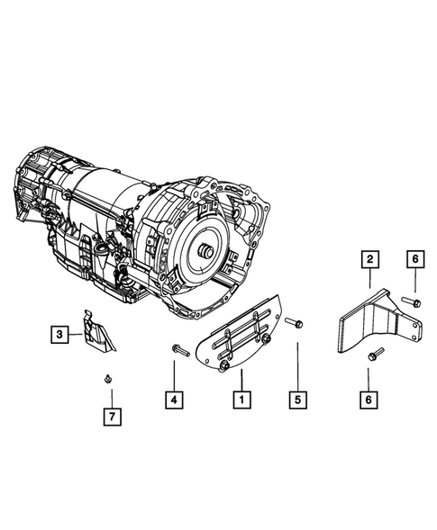 Mounting and Skid Plate for 2010 Jeep Commander #0