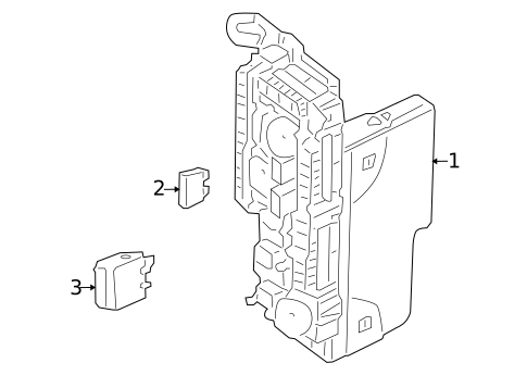 Fuse & Relay for 2012 Mercedes-Benz Sprinter 3500 #3