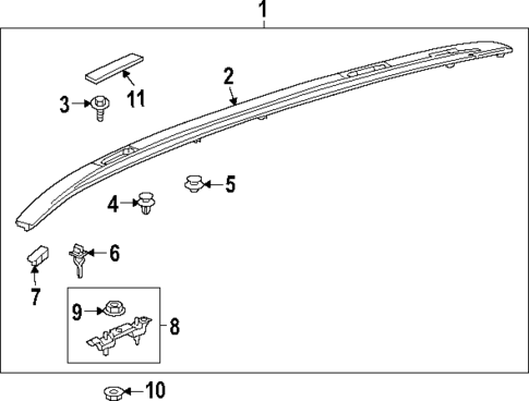 Luggage Carrier for 2019 Toyota RAV4 #2