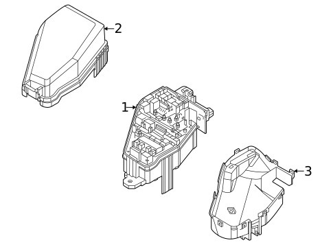 Electrical Components for 2023 Genesis GV80 #2