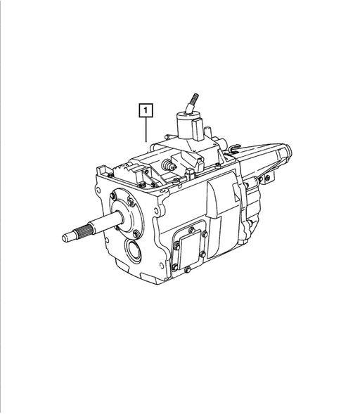 Transmission Assembly for 2002 Dodge Ram 2500 #0