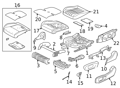 Power Seats for 2020 Jaguar F-Pace #0
