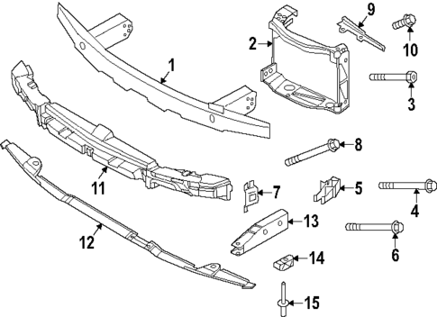 Bumper & Components - Front for 2024 BMW M3 #1
