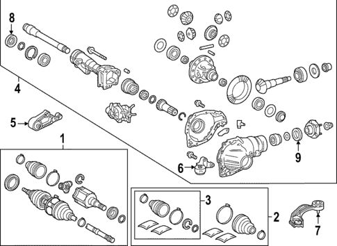 Carrier & Front Axles for 2024 Toyota Tundra #0