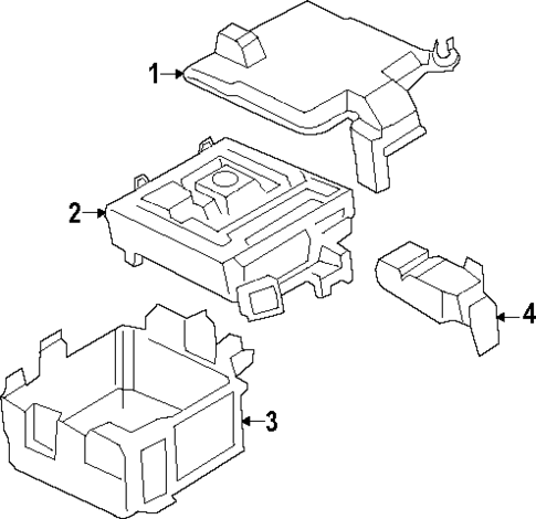 Fuse & Relay for 2024 Ford Transit-350 HD #2