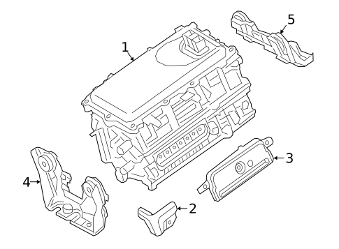Electrical Components for 2020 Lexus ES300h #1