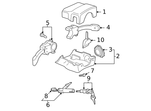 Switches for 2000 Volkswagen Beetle #1