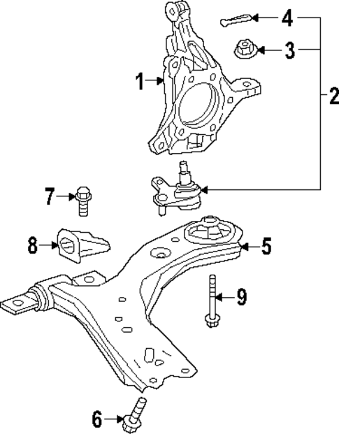 Suspension Components for 2025 Toyota Crown #1