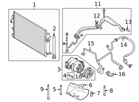 Switches, Solenoids & Actuators for 2017 Ford Focus #2