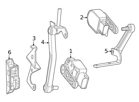 Electrical Components for 2017 Mercedes-Benz GLS350d #3