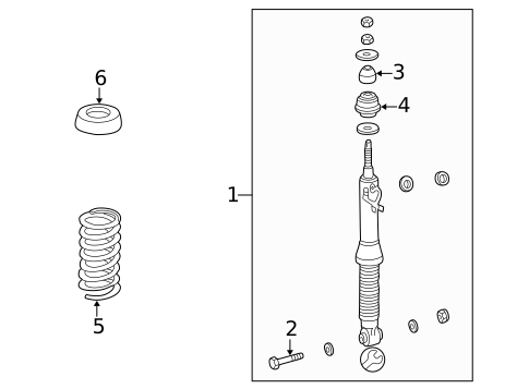 Shocks & Components for 2002 Mercedes-Benz CLK 55 AMG® #1