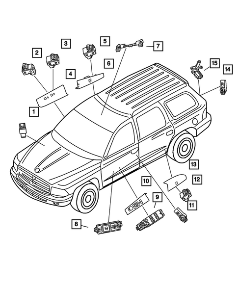 Switches for 2002 Dodge Durango #0