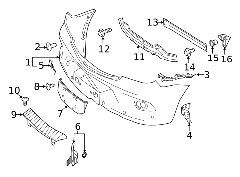 Bumper & Components - Front for 2018 Mercedes-Benz Sprinter 3500 #1