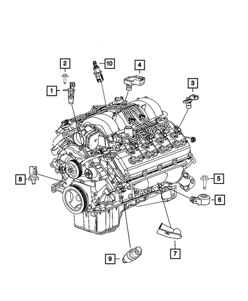 Sensors for 2019 Jeep Grand Cherokee #0