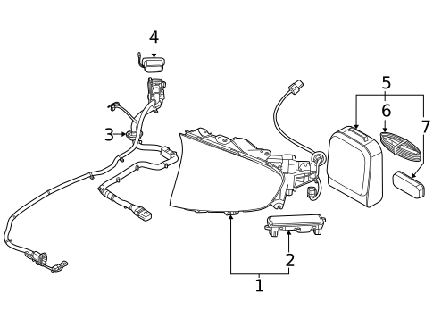 Electrical Components for 2024 Kia EV6 #3