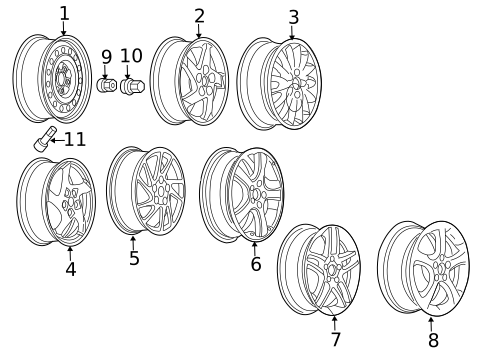 Wheels for 2005 Pontiac Grand Prix #0
