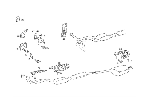 Screening Plates for 1997 Mercedes-Benz C230 #1