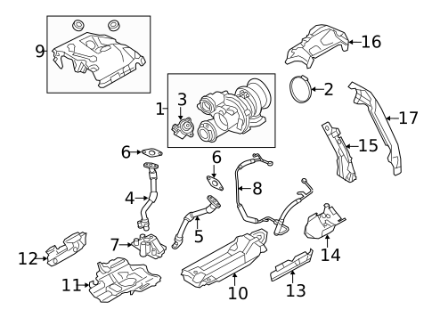 Turbo Charger for 2017 BMW 650i Gran Coupe #0
