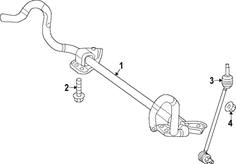 Stabilizer Bar & Components for 2025 Mercedes-Benz GLC43 AMG #0