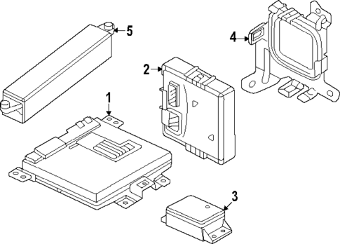 Control Module for 2025 Volvo EX30 #1