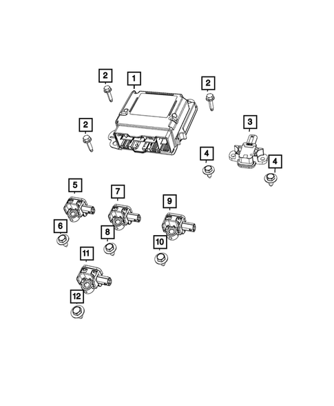 Sensors for 2019 Dodge Charger #12