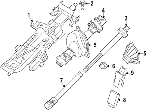Housing & Components for 2024 BMW 750e xDrive #0