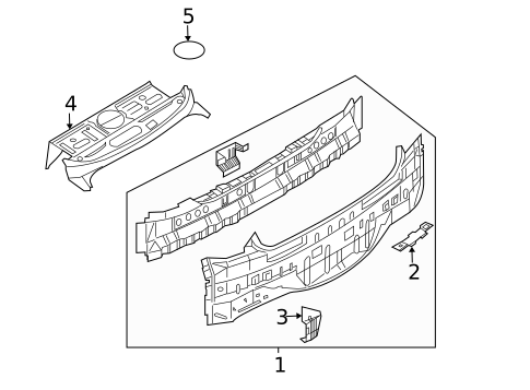 Rear Body for 2006 INFINITI G35 #0