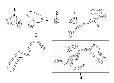 Antenna & Radio for 2023 Mazda 3 #2