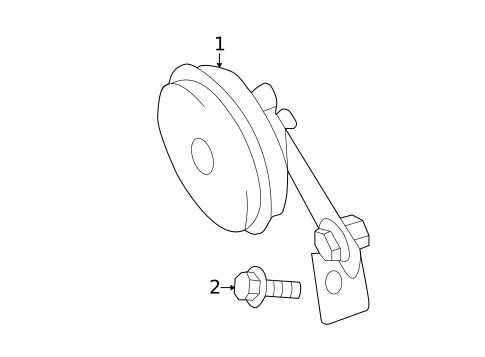 Horn for 2022 Nissan LEAF #0