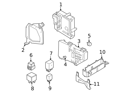 Starter for 2001 Chrysler 300M #1